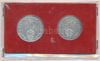 1970. 50Ft Ag + 100Ft Ag "Felszabadulás" pár, csak a tok belső része T:BU
Adamo EM36, EM3...