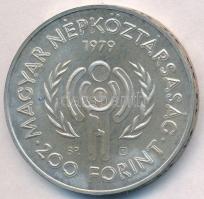 1979. 200Ft Ag "Nemzetközi gyermekév" T:BU 
Adamo EM57