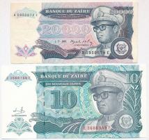 5db-os vegyes külföldi bankjegy tétel afrikai országokból, közte Zaire és Zimbabwe T:I,III
5pcs of ...