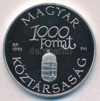 1995. 1000Ft Ag "Régi dunai hajók III - Hableány" T:PP Adamo EM139