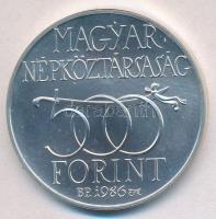 1986. 500Ft Ag "Budavár visszavétele 1686" T:BU 
Adamo EM97