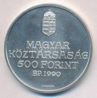 1990. 500Ft Ag "Kölcsey Ferenc" tanúsítvánnyal T:BU 
Adamo EM116