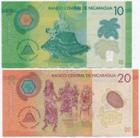 Nicaragua 2014. 10C + 20C T:III
Nicaragua 2014. 10 Córdobas + 20 Córdobas C:F