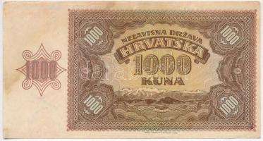 Horvátország 1941. 10K + 50K + 500K + 1000K T:III,III-
Croatia 1941. 10 Kuna + 50 Kuna + 500 Kuna +...