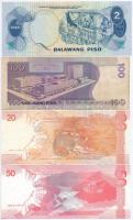 Fülöp-szigetek 1978. 2P + 1999. 100P + 2012. 20P + 2015. 50P T:I-,II,III
Philippines 1978. 2 Piso +...
