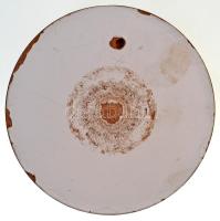 DN "Nagyvázsony" vörösréz emlékérem fatalpon (58mm az érem) T:2,2-