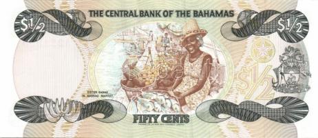 Bahama szigetek 1974(1984). 1/2$, 1$ 2db klf variáns T:I