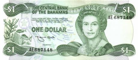 Bahama szigetek 1974(1984). 1/2$, 1$ 2db klf variáns T:I