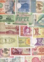 301db klf bankjegy, jobbakkal, az egész világból, régi és új T:I (legalább 200db),II,III,IV