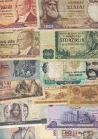 301db klf bankjegy, jobbakkal, az egész világból, régi és új T:I (legalább 200db),II,III,IV