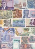 301db klf bankjegy, jobbakkal, az egész világból, régi és új T:I (legalább 200db),II,III,IV