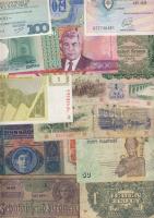 301db klf bankjegy, jobbakkal, az egész világból, régi és új T:I (legalább 200db),II,III,IV