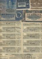 301db klf bankjegy, jobbakkal, az egész világból, régi és új T:I (legalább 200db),II,III,IV