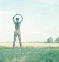 cca 1985 Vintage színes negatívok (5 db) Menesdorfer Lajos (1941-2005) budapesti fotóművész hagyatékából, 6x6 cm