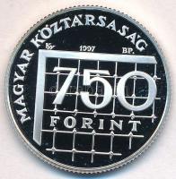 1997. 750Ft Ag "Labdarúgó VB" T:PP
Adamo EM148