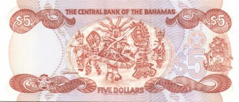 Bahama szigetek 1974(1984). 5$ Szign.:F.H.Smith T:I