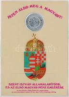 1996. "Millecentenárium - Magyarország ezeregyszáz éves" jelzett Ag emlékérem (5,73g/0.835...