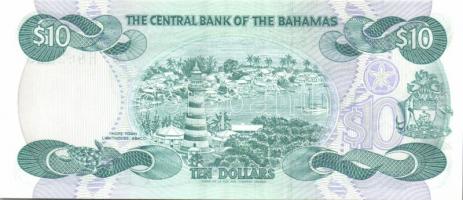 Bahama szigetek 1974(1984). 10$ Szign.:F.H.Smith T:I