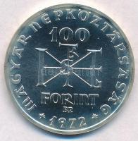1972. 100Ft Ag "Szent István" T:BU
Adamo EM39