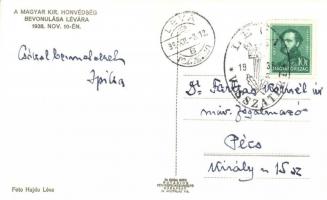 1938 Léva, Levice; bevonulás, magyar címer / entry of the Hungarian troops, coat of arms + 1938 Léva...