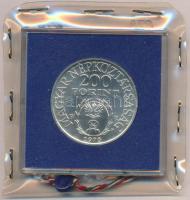 1976. 200Ft Ag "II. Rákóczi Ferenc" eredeti, plombált MNB tokban, lezárt fóliában T:BU
Ad...