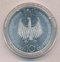 Németország 1997. 10M Ag "Diesel Motor Centenárium" T:2(PP) Germany 1997. 10 Mark Ag "...