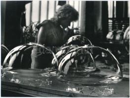 cca 1971 Gebhardt György (1910-1993) budapesti fotóművész hagyatékából 3 db jelzés nélküli, vintage ...