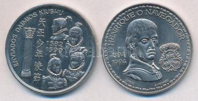 Portugália 1993-1994. 200E Cu-Ni (2xklf) T:1,1-
Portugal 1993-1994. 200 Escudos Cu-Ni (2xdiff) C:UN...