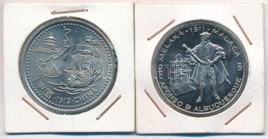 Portugália 1995-1996. 200E Cu-Ni (2xklf) mindkettő lezárt csomagolásban T:1,1-
Portugal 1995-1996. ...