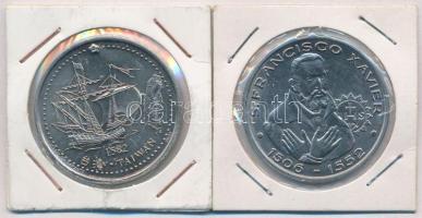 Portugália 1996-1997. 200E Cu-Ni (2xklf) mindkettő lezárt csomagolásban T:1,1-
Portugal 1996-1997. ...