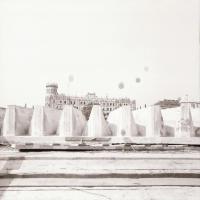 1973 Budapest, Moszkva téri metró állomás kívül-belül, 6 db szabadon felhasználható vintage negatív és 1 db mai nagyítás, 6x6 cm és 15x10 cm