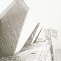 1973 Budapest, Moszkva téri metró állomás kívül-belül, 6 db szabadon felhasználható vintage negatív ...