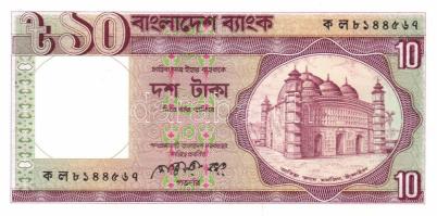 Bangladesh 1982-88. 10T, 20T, 50T, 100T T:I