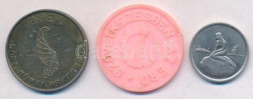 3db-os zseton és bárca tétel T:2