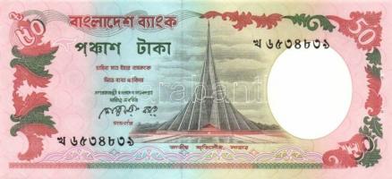 Bangladesh 1982-88. 10T, 20T, 50T, 100T T:I