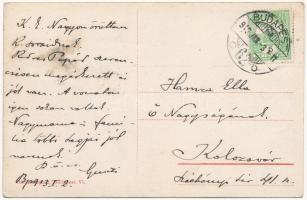 Budapest, Erzsébet híd (fa)