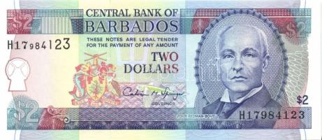 Barbados 1986. 2$ T:I