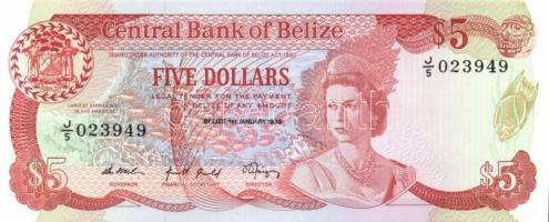 Belize 1989. 5$ T:I R!