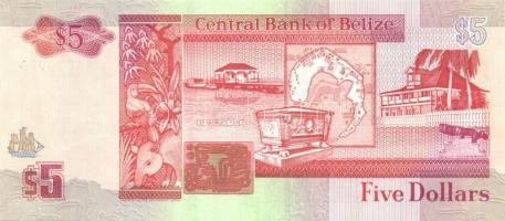 Belize 1990. 5$ T:I