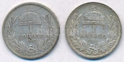 1893KB-1915KB 1K Ag "Ferenc József" (2x) T:2,2-,3 k.
Adamo K5,K5.1