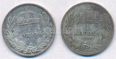 1893KB-1894KB 1K Ag "Ferenc József" (2x) T:2-,3 k.
Adamo K5