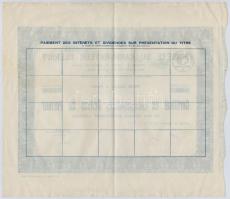 5db-os vegyes amerikai, belga és francia részvény, benne "International Telephone and Telegraph...