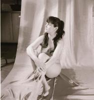 cca 1972 Álomképek, szolidan erotikus felvételek, 13 db vintage negatív Vincze János kecskeméti fotó...