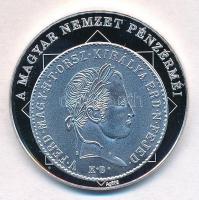DN "A magyar nemzet pénzérméi - Az első magyar feliratú pénz 1848-1849" Ag emlékérem, tanú...