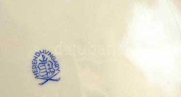 Herendi Orientalgarden mintás tál, kézzel festett, jelzett, hibátlan, d:26 cm