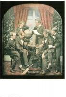 10 db modern vegyes sakk motívumlap, közte 1 nagyméretű lap / 10 modern mixed chess motive cards, am...