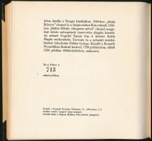 Babits Mihály: Jónás könyve. Kádár György illusztrációival. Bp., 1961, Magyar Helikon. Kiadói félbőr...