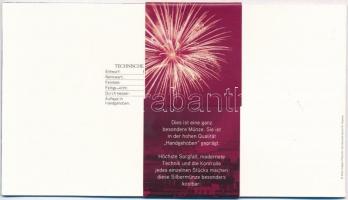 Ausztria 2011. 5E Ag "Pummerin harang" karton dísztokban, tanúsítvánnyal T:BU 
Austria 20...