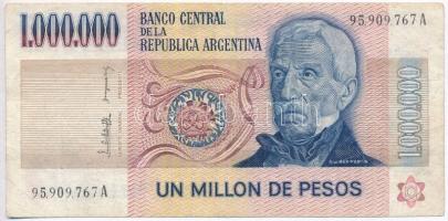 Argentína 1981-9183. 1.000.000P T:III- Argentina 1981-1983. 1.000.000 Pesos C:VG Krause 310.