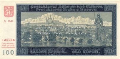 Cseh-Morva Protektorátus/német megszállás 1940. 100K T:I